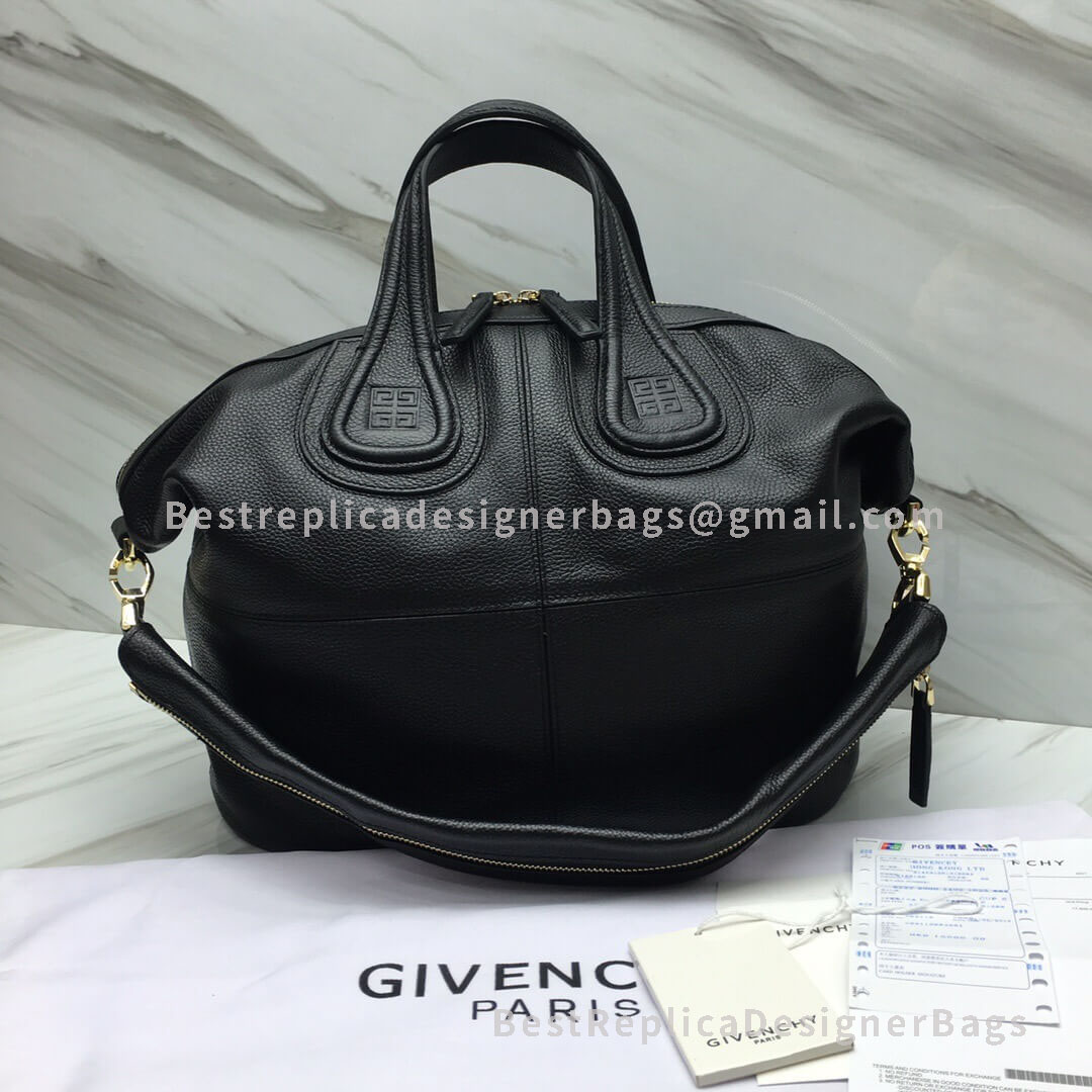 Givenchy Medium Nightingale Handbag In Black Calfskin GHW 2-28561